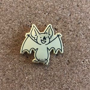 Kate Leth Bat Enamel Pin